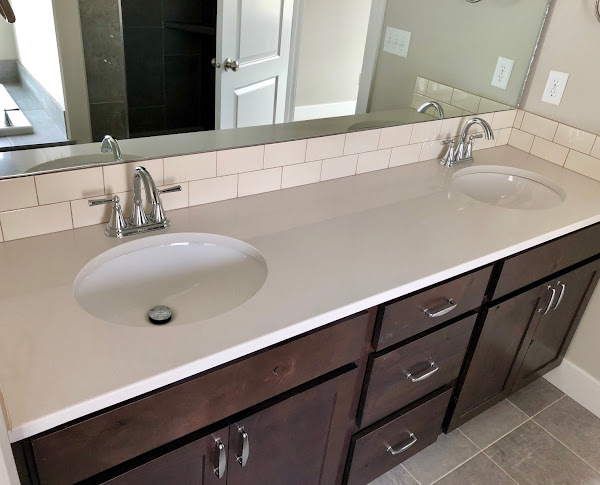 bathroom vanity and sinks